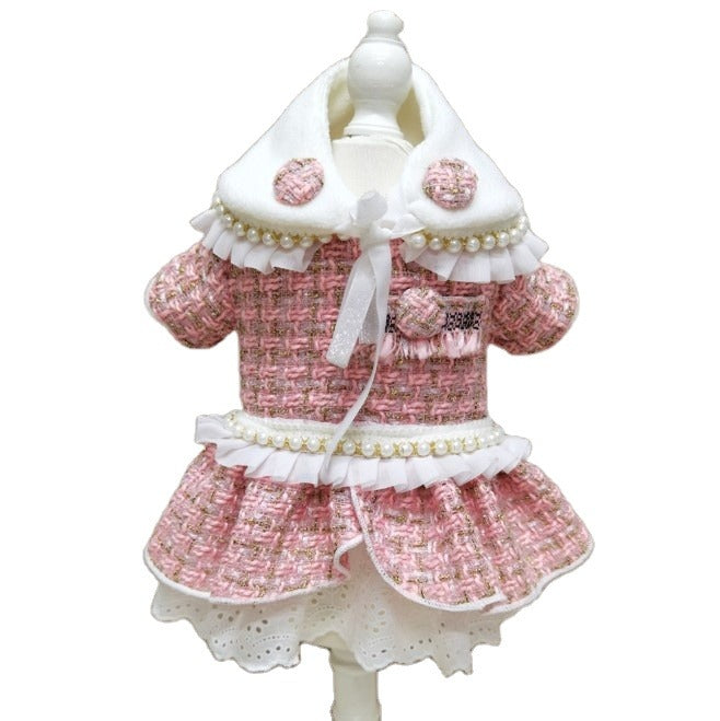 Luxury Woolen Dog Skirt